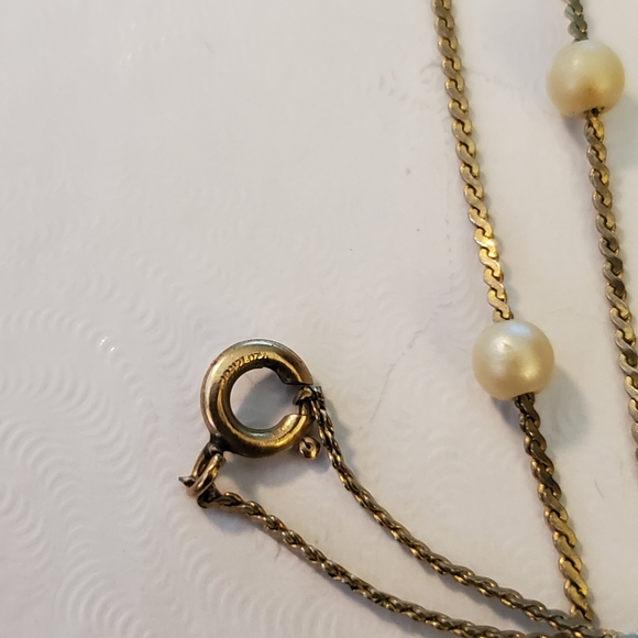 1/20 12kt GF vintage necklace - Picture 3 of 5